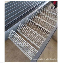 Welded Steel Grating Used for Stair Treads, Made of Carbon Steel, Stainless Steel or Aluminum Material.